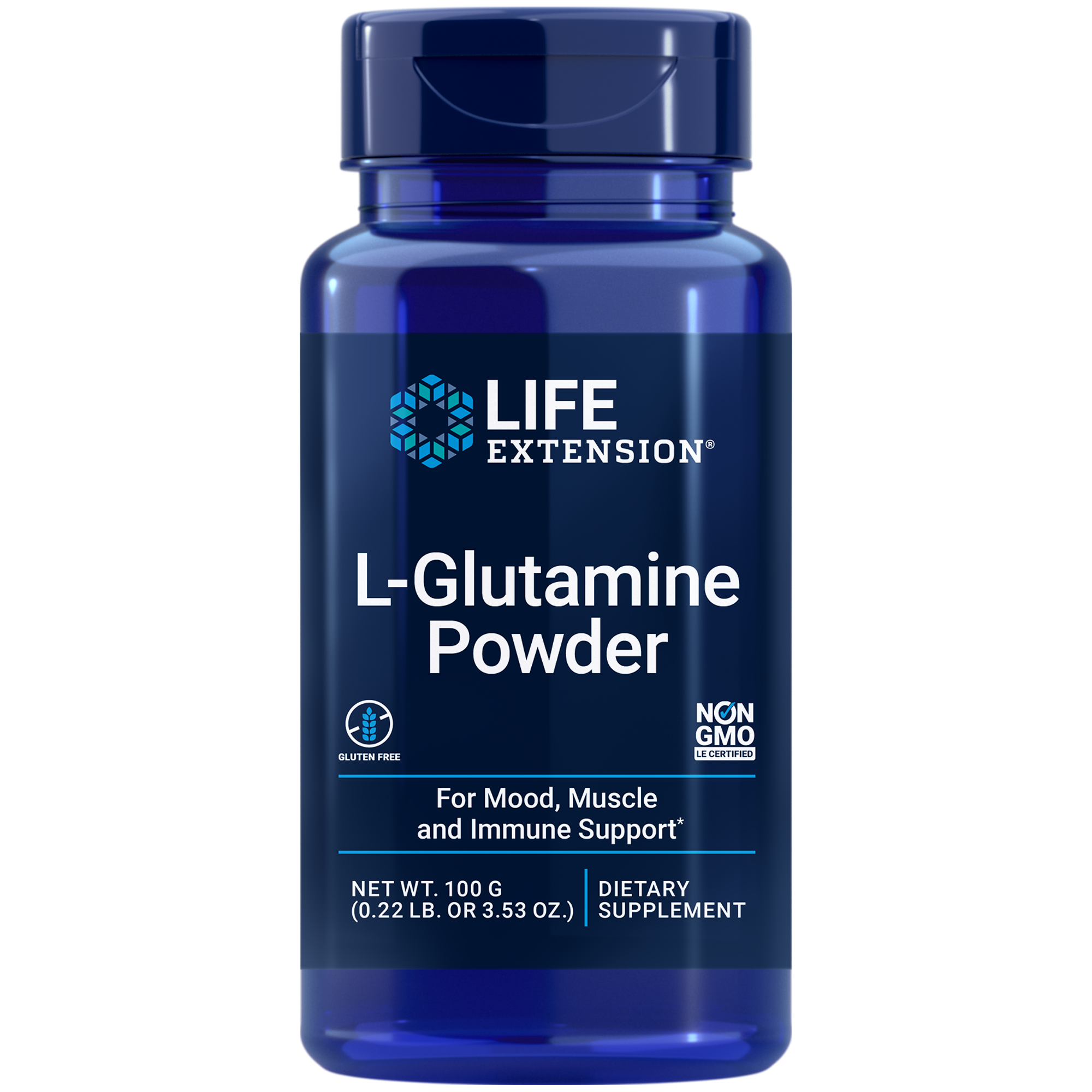 Life Extension L-Glutamine Powder 100 g