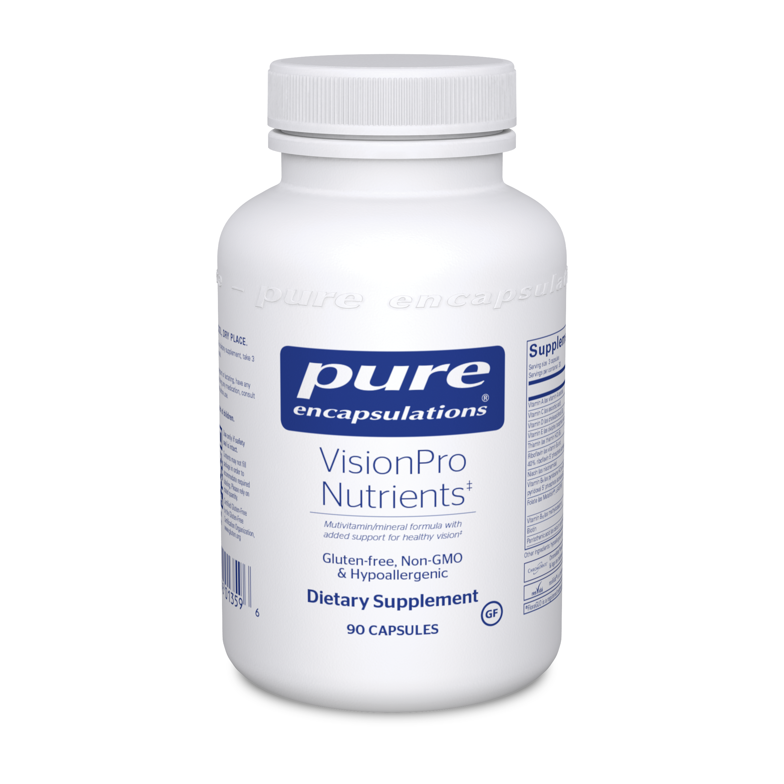 Pure Encapsulations Vision Pro Nutrients 90 caps