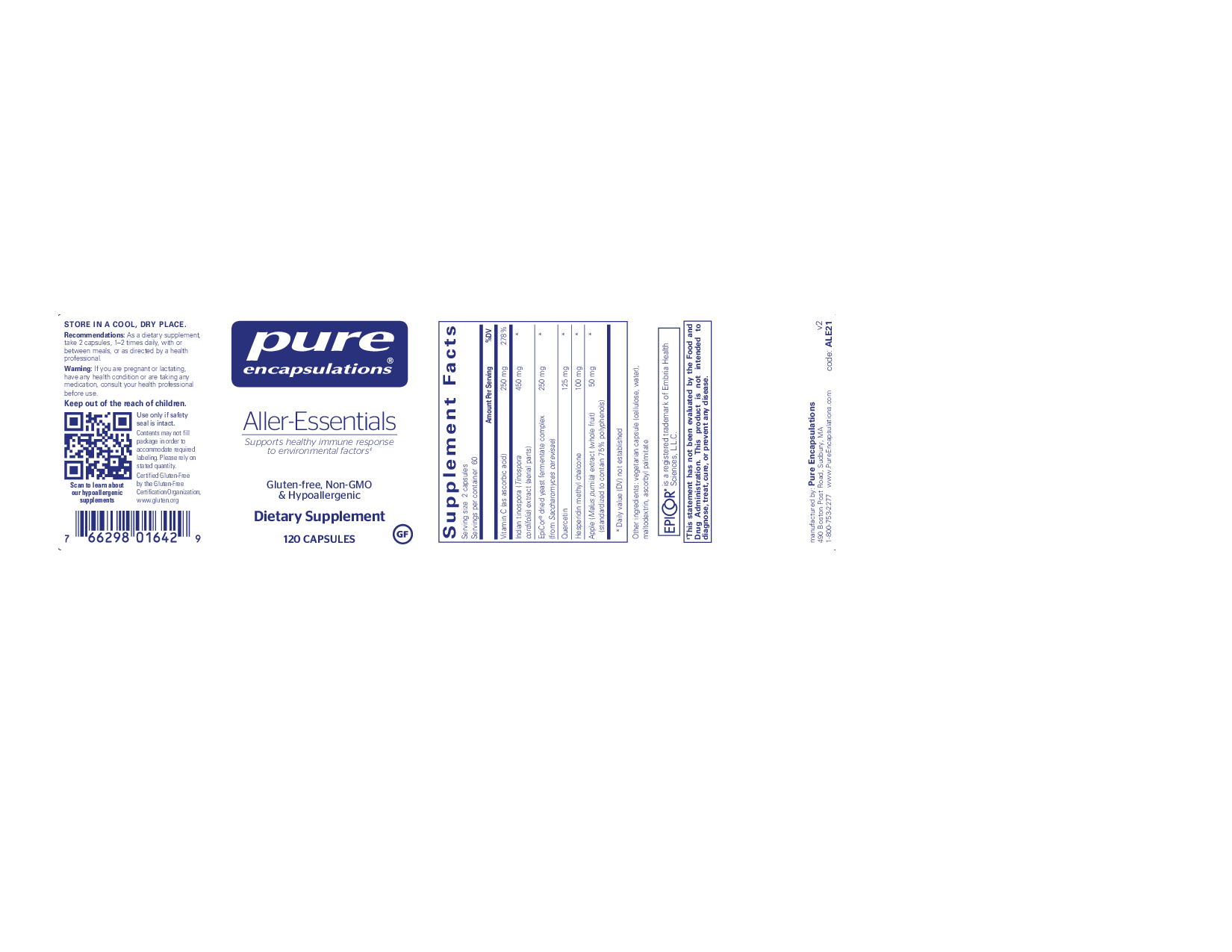 Pure Encapsulations Aller-Essentials
