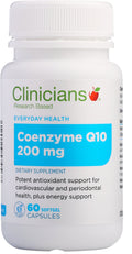 Clinicians COQ10 200mg  Caps 60
