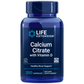 Life Extension Calcium Citrate with Vit D 200 vegcaps