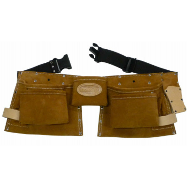 Bucket Boss® 55149 Suede Carpenters Apron, 11 Pocket