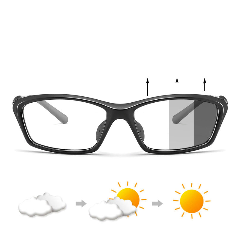 Outdoor sports flat mirror anti-blue light goggles