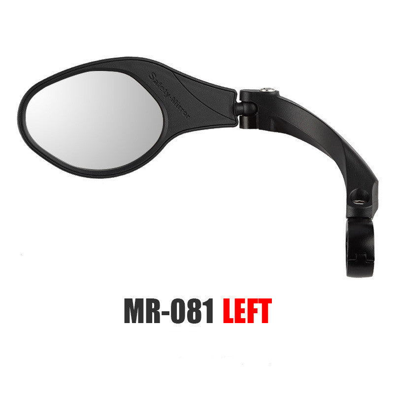 Foldable rearview mirror for bicycle - Blue Force Sports