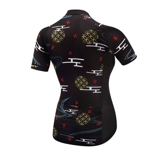 Short Sleeve Cycling Jersey - BlackNight