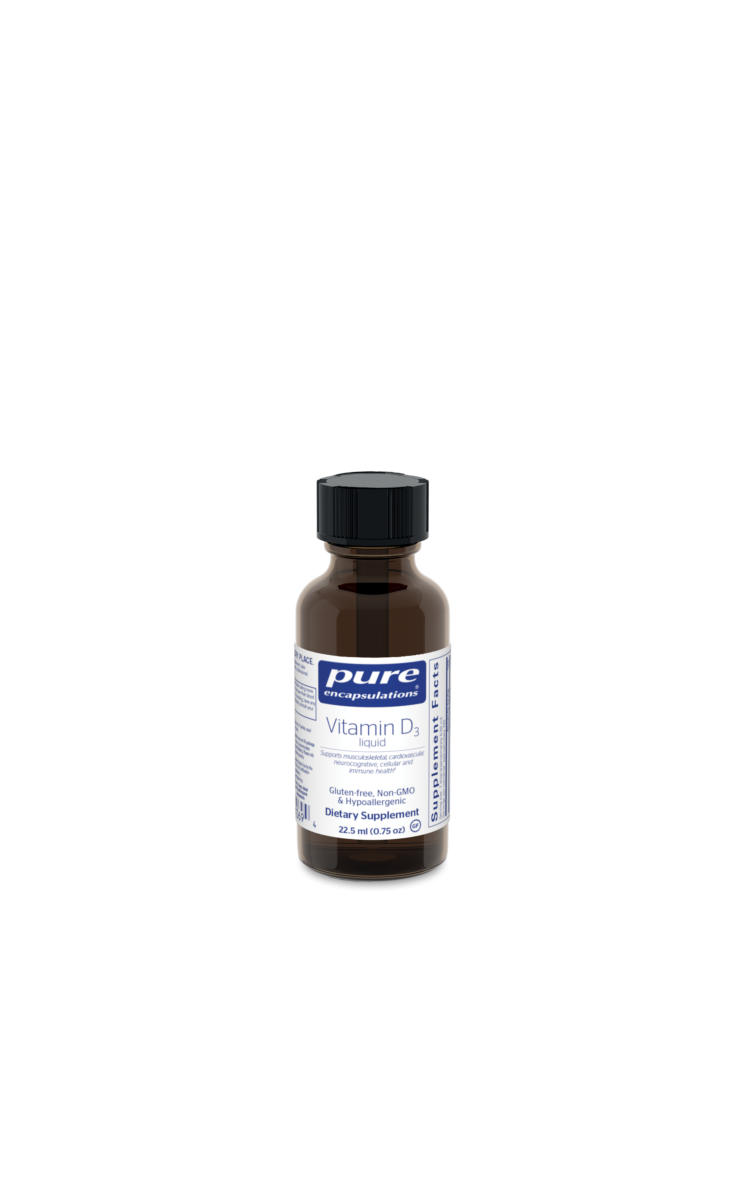 Pure Encapsulations Vitamin D3 Liquid 22.5 ml