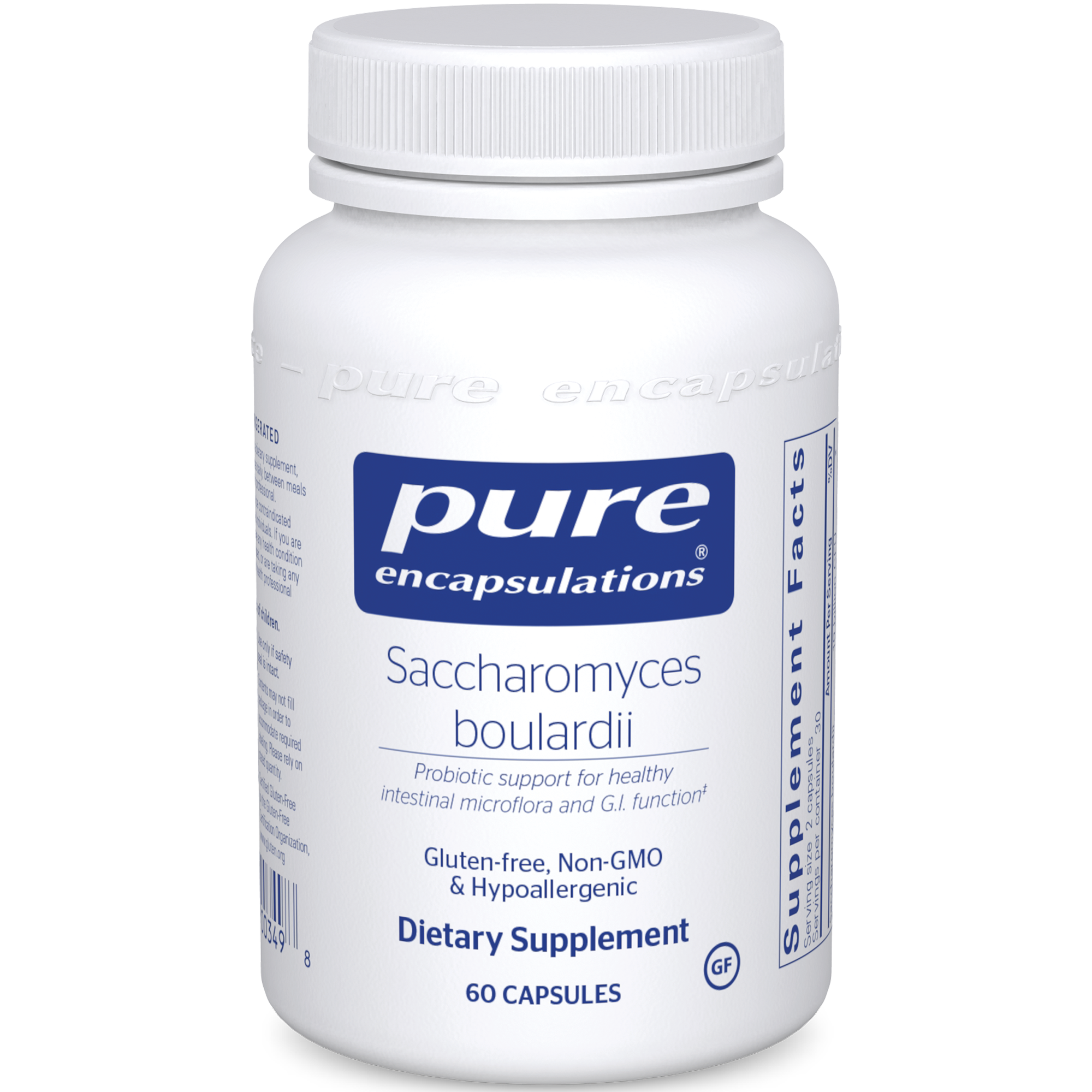 Pure Encapsulations Saccharomyces boulardii 60 vcaps