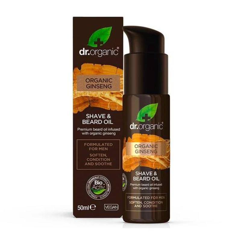Dr. Organic Ginseng Shave & Beard Oil 50ml