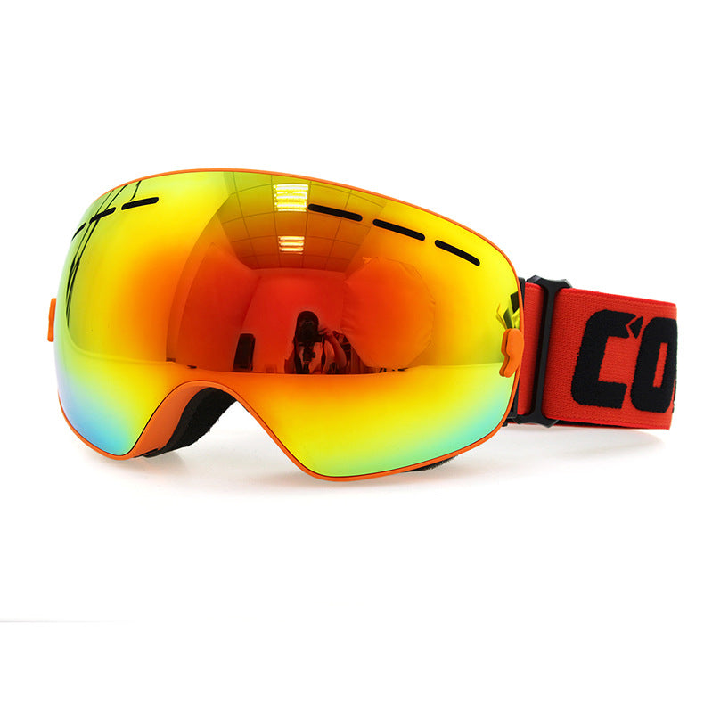 Double anti-fog ski goggles - Blue Force Sports