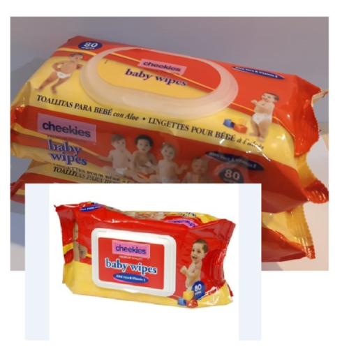 CHEEKIES BABY WIPES