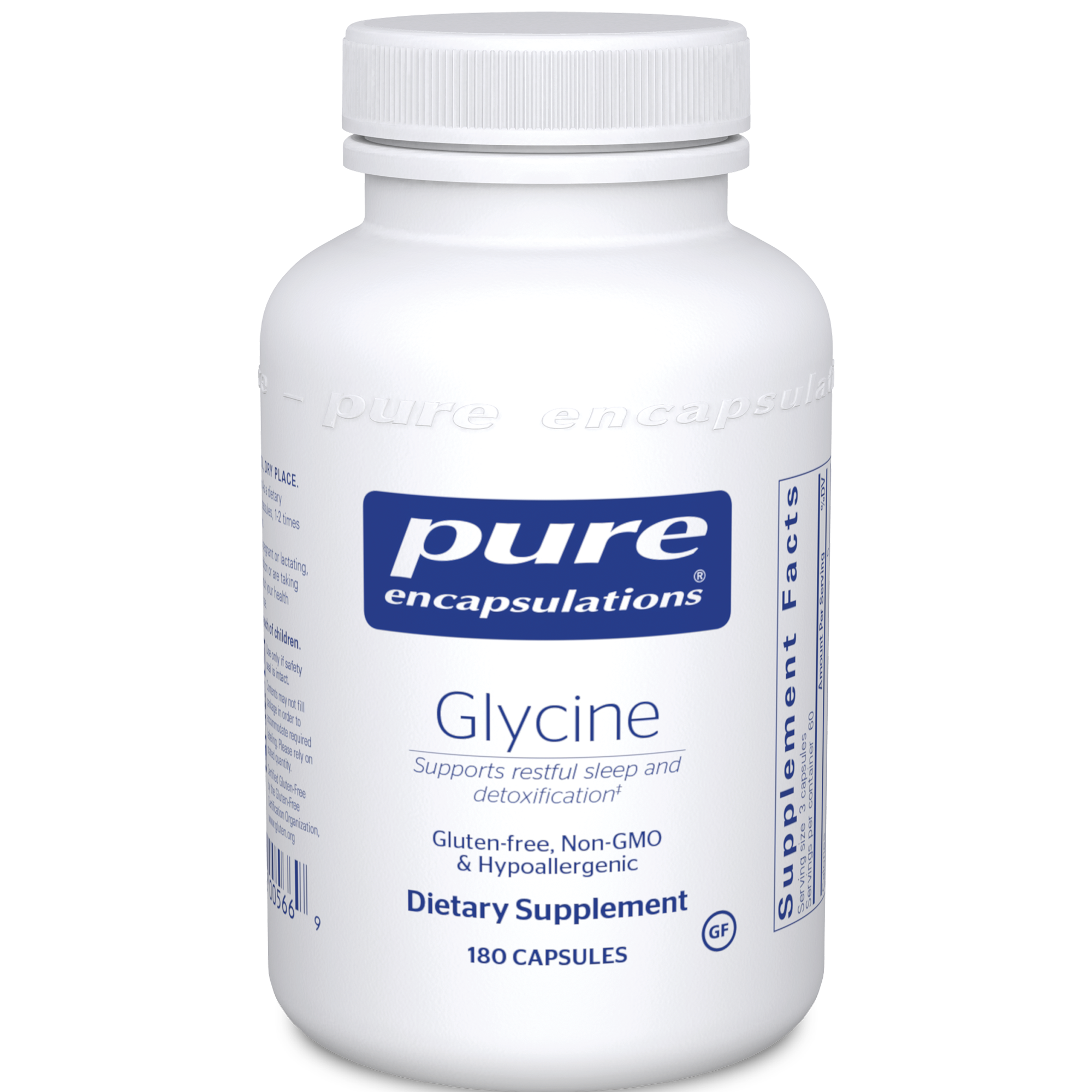 Pure Encapsulations Glycine 500 mg 180 vcaps