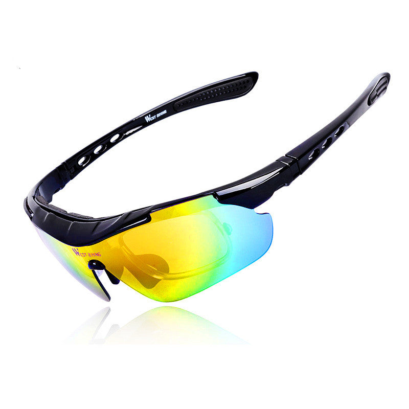 Western riders ride glasses