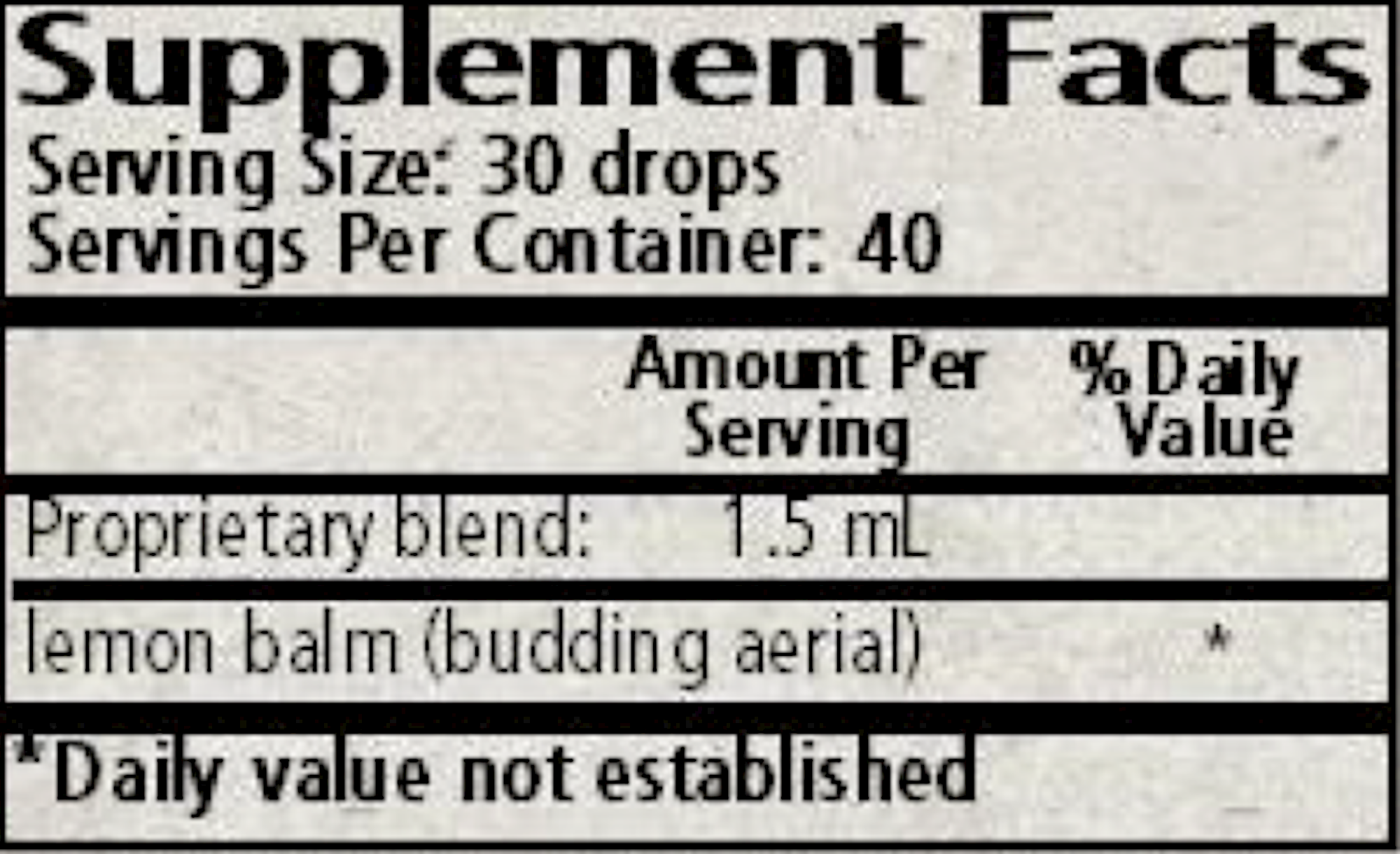 Wise Woman Herbals Melissa/lemon balm