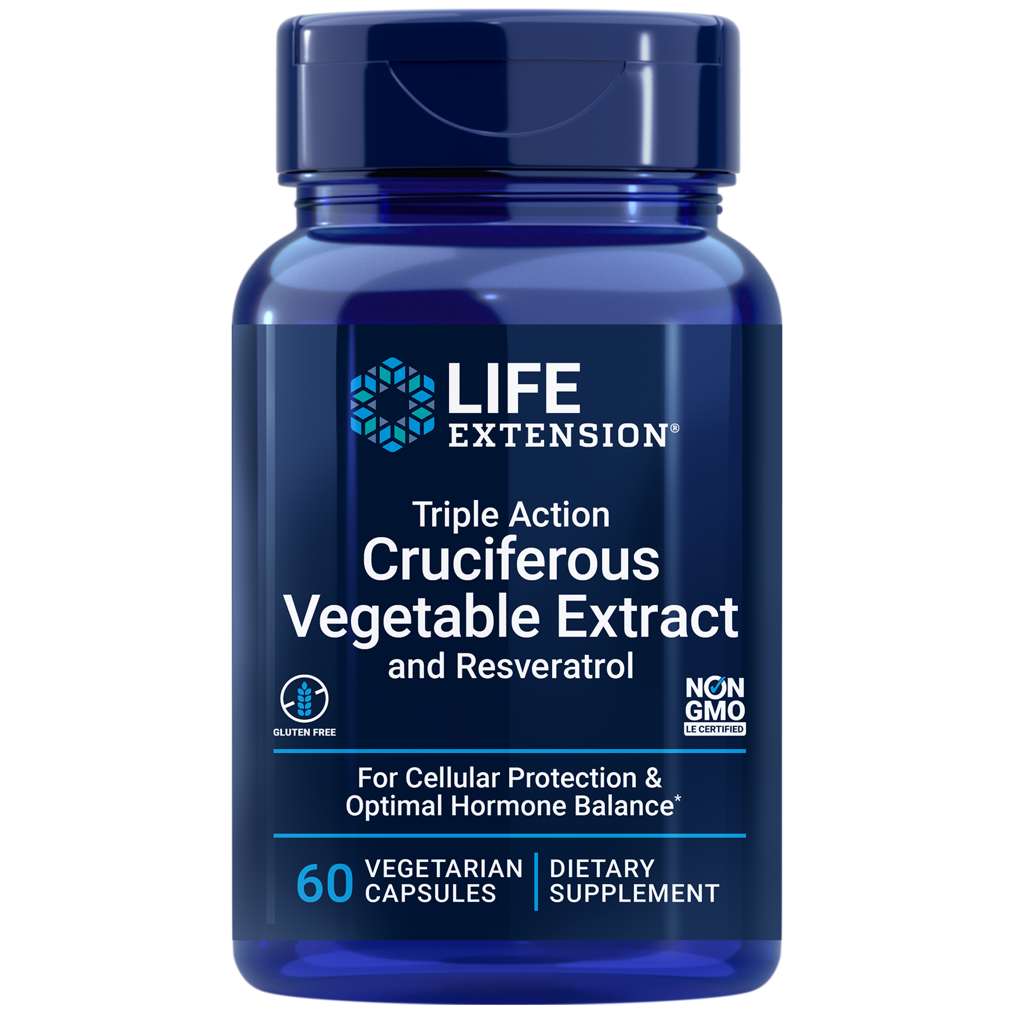 Life Extension Trp Act Cruciferous Veg Extract 60 caps