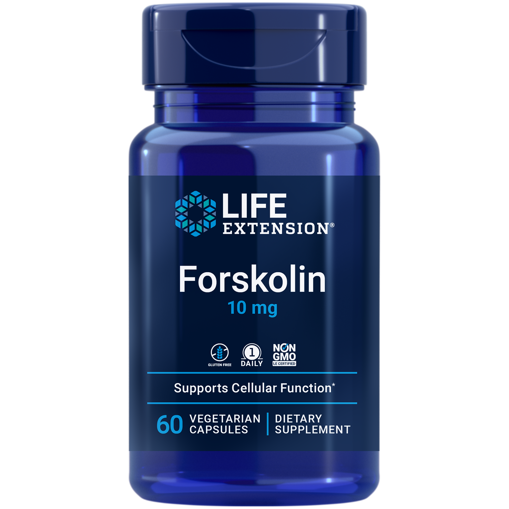 Life Extension Forskolin 10mg 60 vegcaps