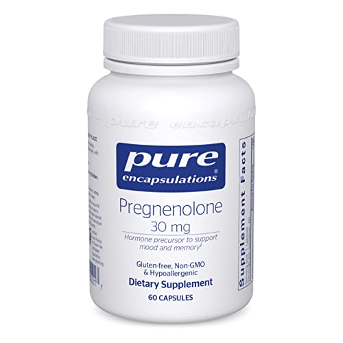 Pure Encapsulations Pregnenolone 30 mg 60 Capsules