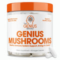 Genius Mushroom - Lions Mane, Cordyceps and Reishi 90 Count