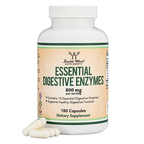 Double Wood Supplements Digestive Enzymes 180 Capsules