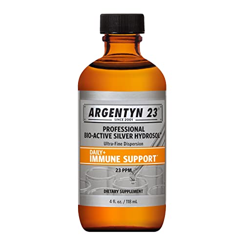 Argentyn 23 Professional Bio-Active Silver Hydrosol 4oz 118mL – Twist-Top