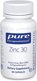 Pure Encapsulations Zinc 30 mg 60 Capsules