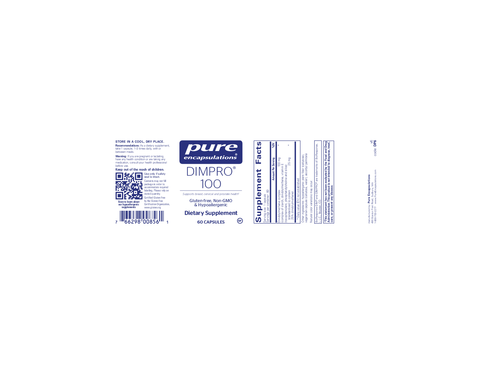 Pure Encapsulations DIM PRO 100