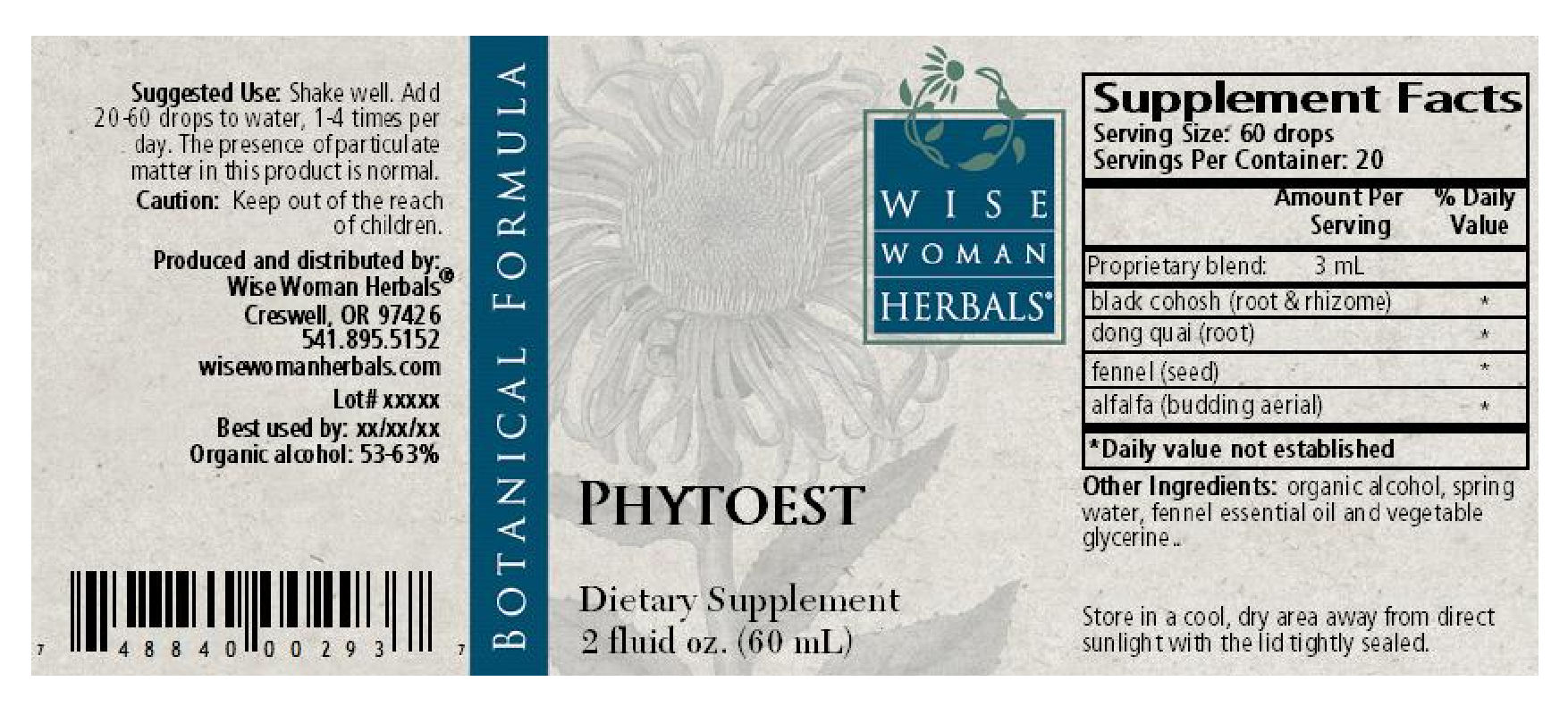 Wise Woman Herbals Phytoest