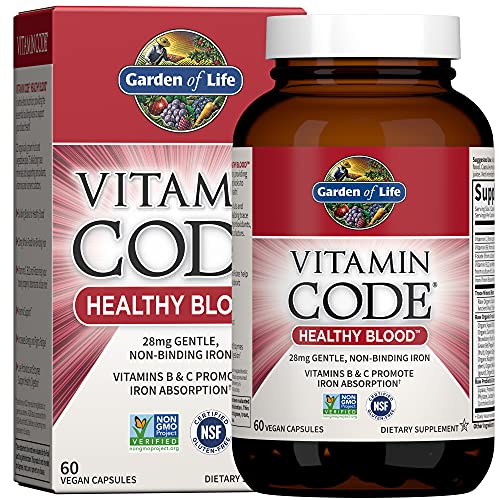 Garden of Life Vitamin Code Healthy Blood - 60 Vegan Capsules