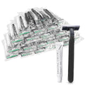 (100 Pack) Kheoxusa Black Disposable Razors,Disposable Razors,Disposable Razors For Women,Mens Disposable Razors,Bulk Razors Disposable Individually Wrapped,Disposable Razors Black for Men,Women-Black