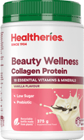 Healtheries Beauty Wellness Powder Vanilla 375g