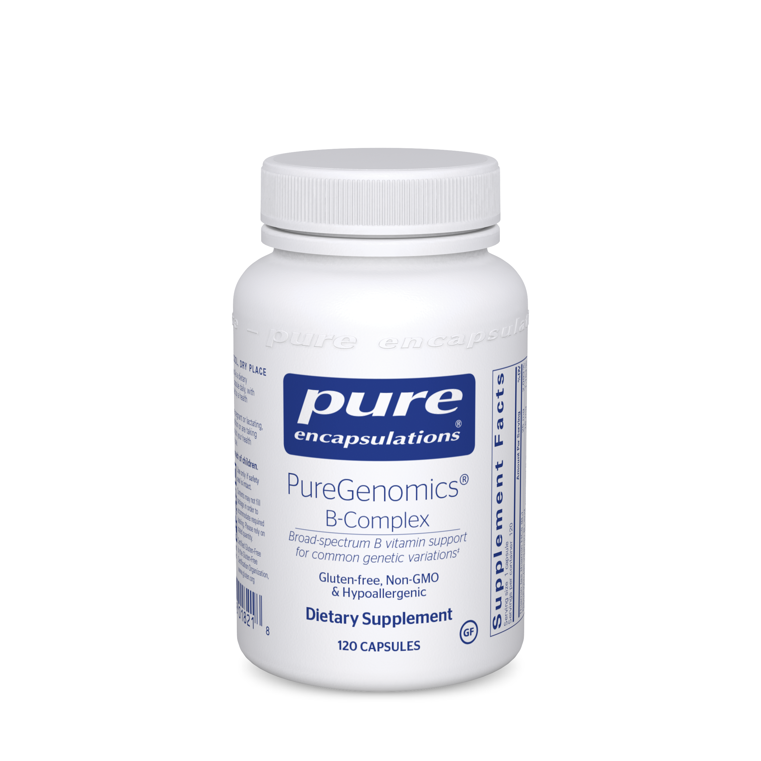 Pure Encapsulations PureGenomics B-Complex 120 caps