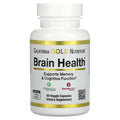 California Gold Nutrition Brain Health Cognitive Memory 60 Veggie Caps NEW