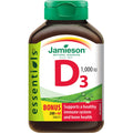 Jamieson Vitamin D 1000 IU Tablets Good Health Bones Teeth Strong 240 pcs NEW