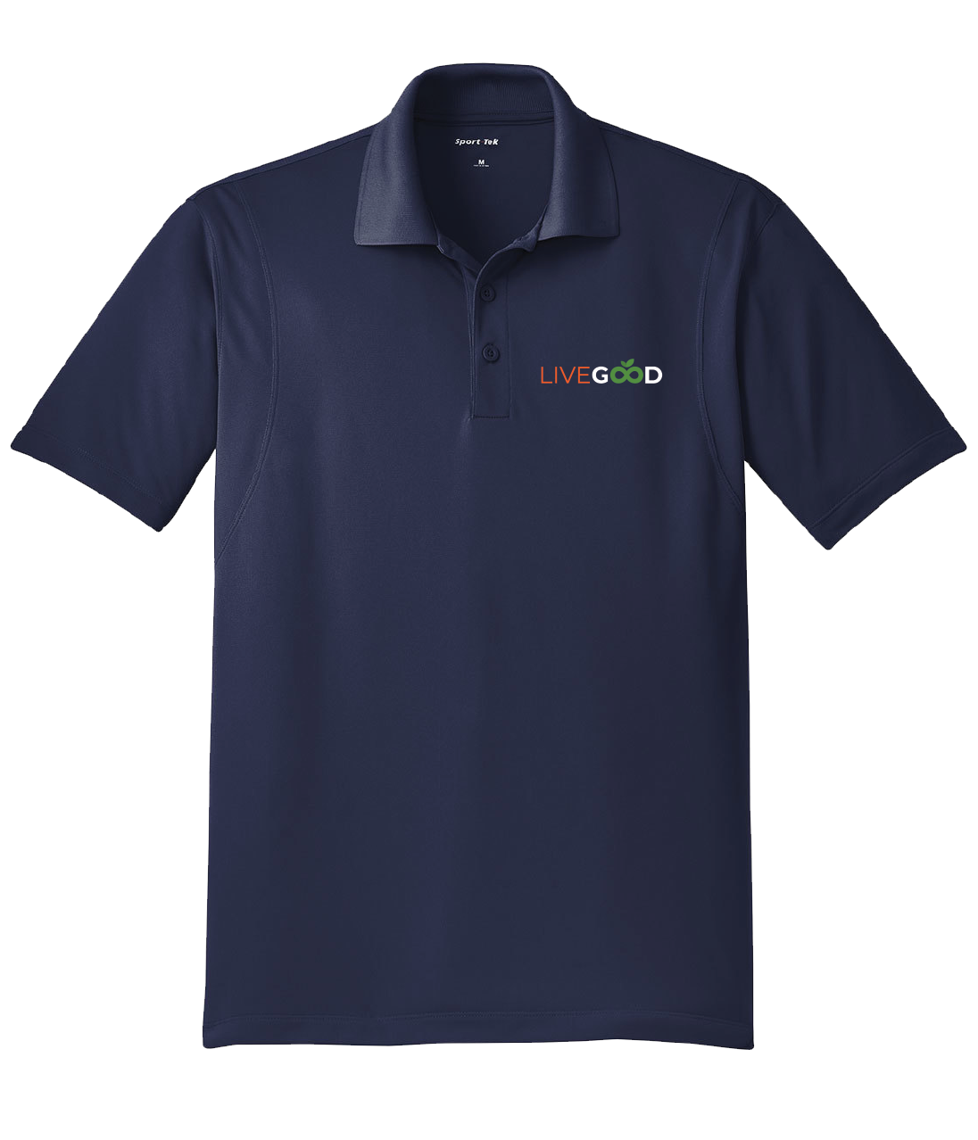 LiveGood Navy Polo Shirt Small Size Durable High Quality Fashionable Summer NEW
