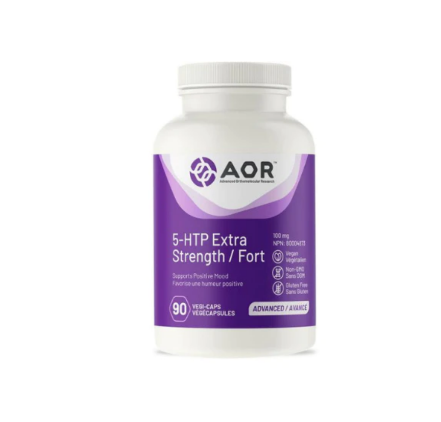 AOR 5-HTP Extra Strength Depression Anxiety Sleep Migraine Relief 90 Caps NEW