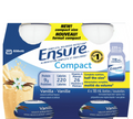 En sure Compact Vanilla 9g Drink Supplement Nutritious Quality 4 x 118mL ea NEW