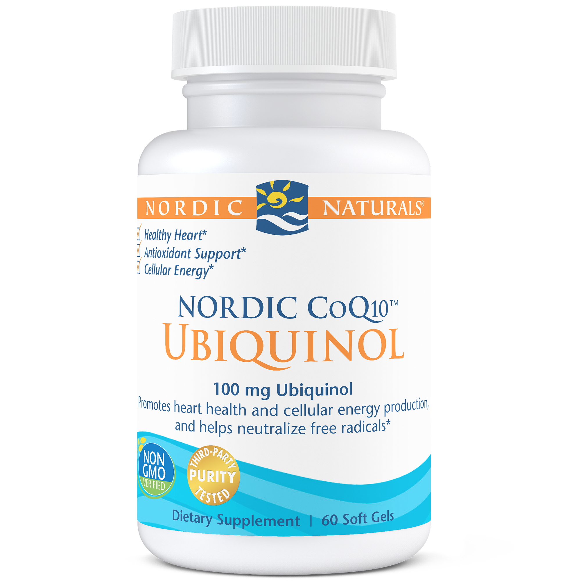 Nordic Naturals Nordic CoQ10  Ubiquinol 60 softgels