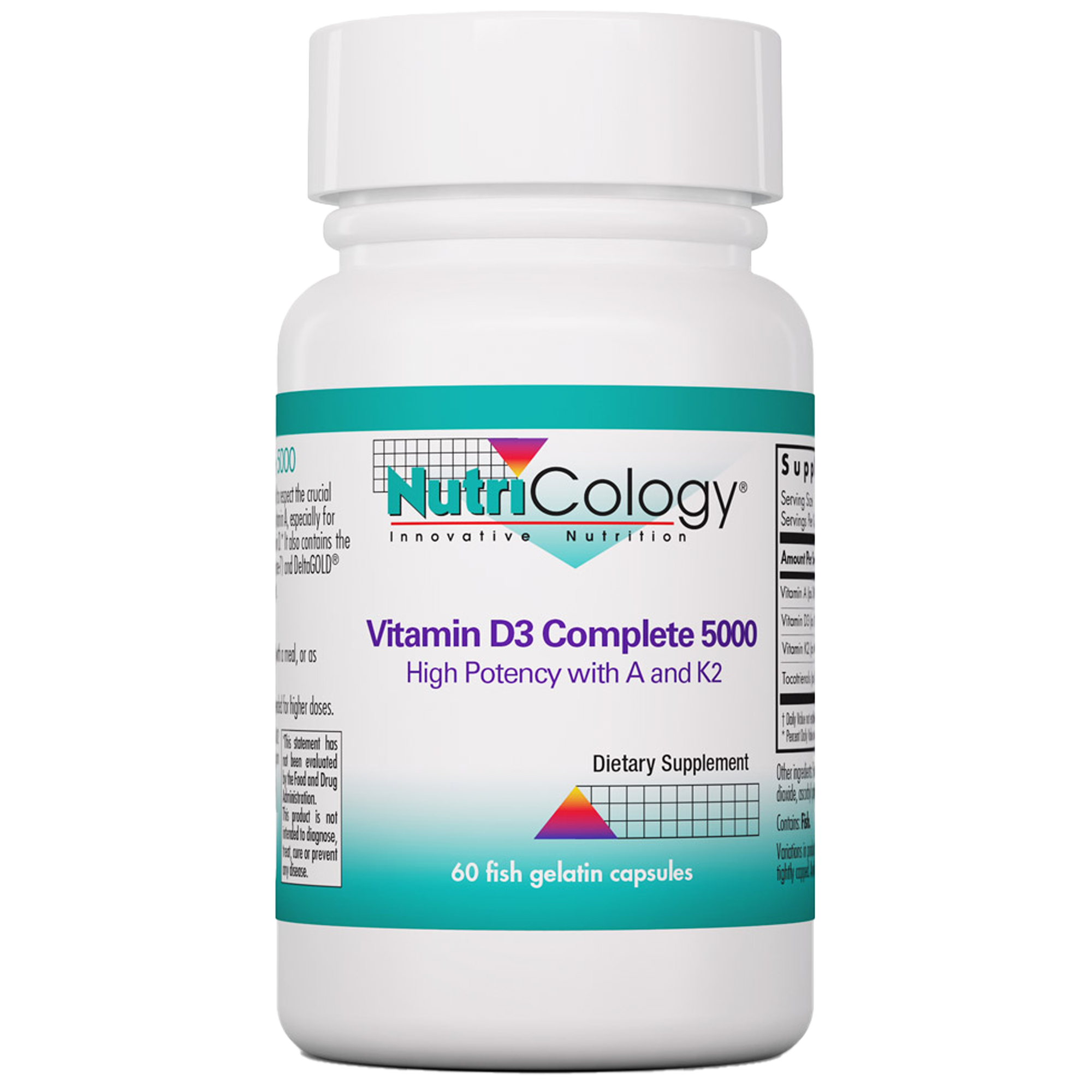 Nutricology Vitamin D3 Complete 5000 60 gelcaps