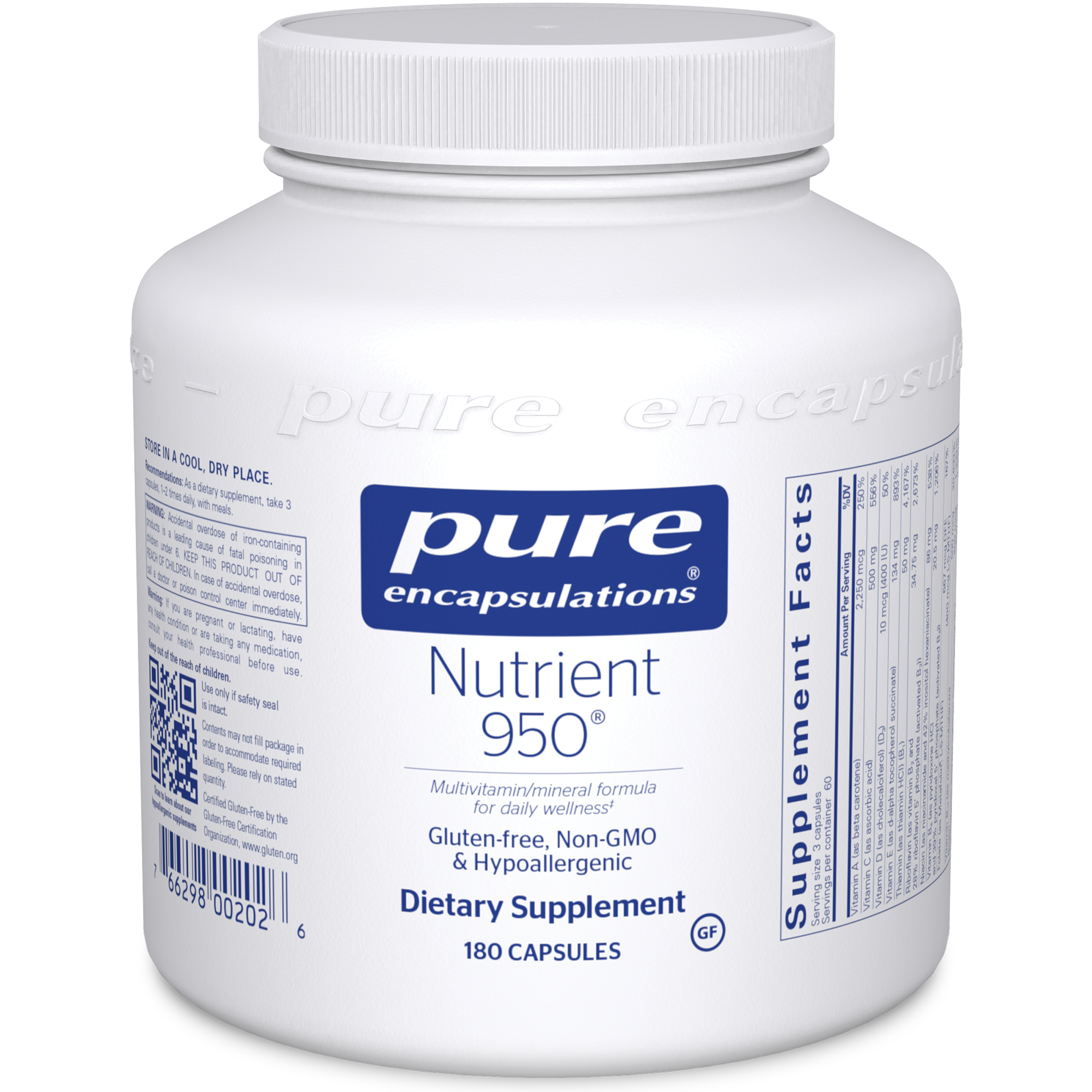 Pure Encapsulations Nutrient 950