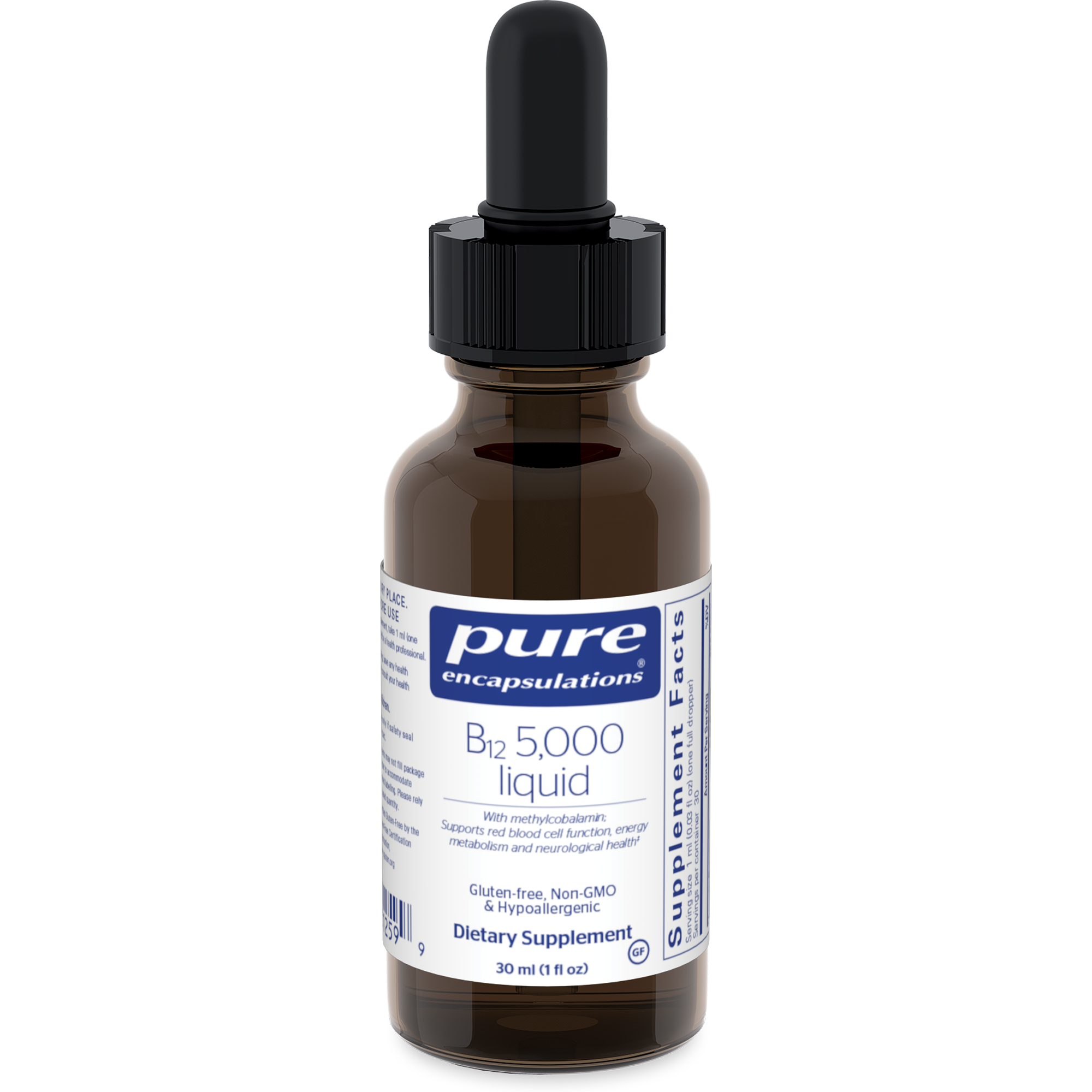 Pure Encapsulations B12 5000 Liquid 30 ml