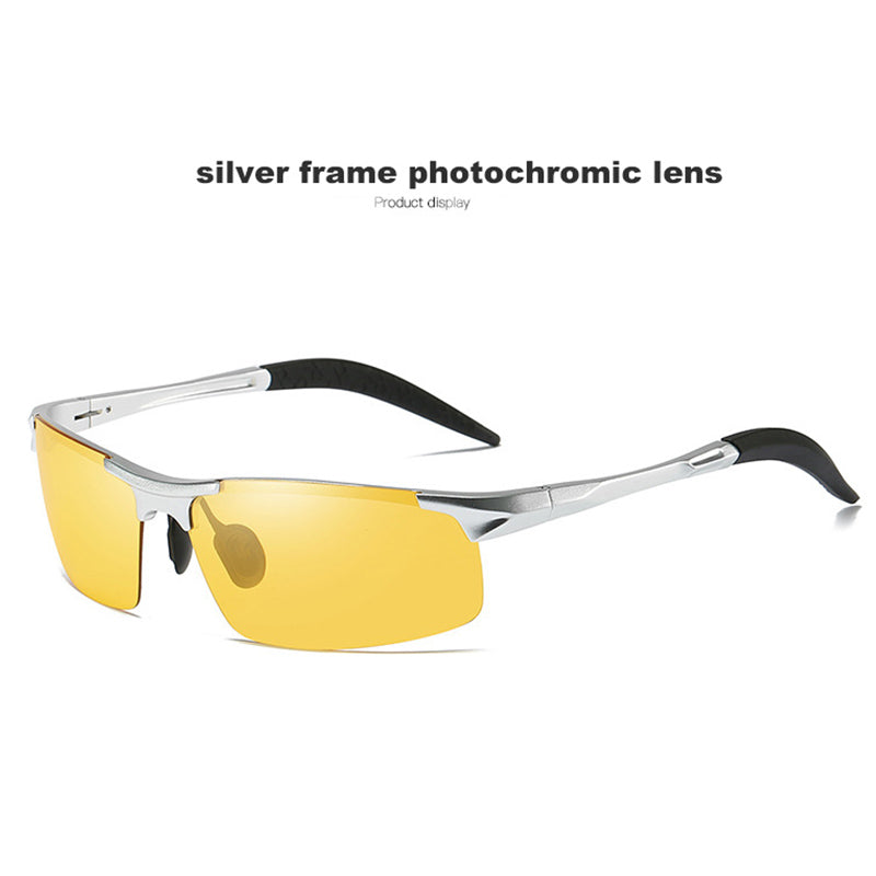 Direct Sale Sports Aluminum-magnesium Polarized Riding Glasses Sunglasses - Blue Force Sports