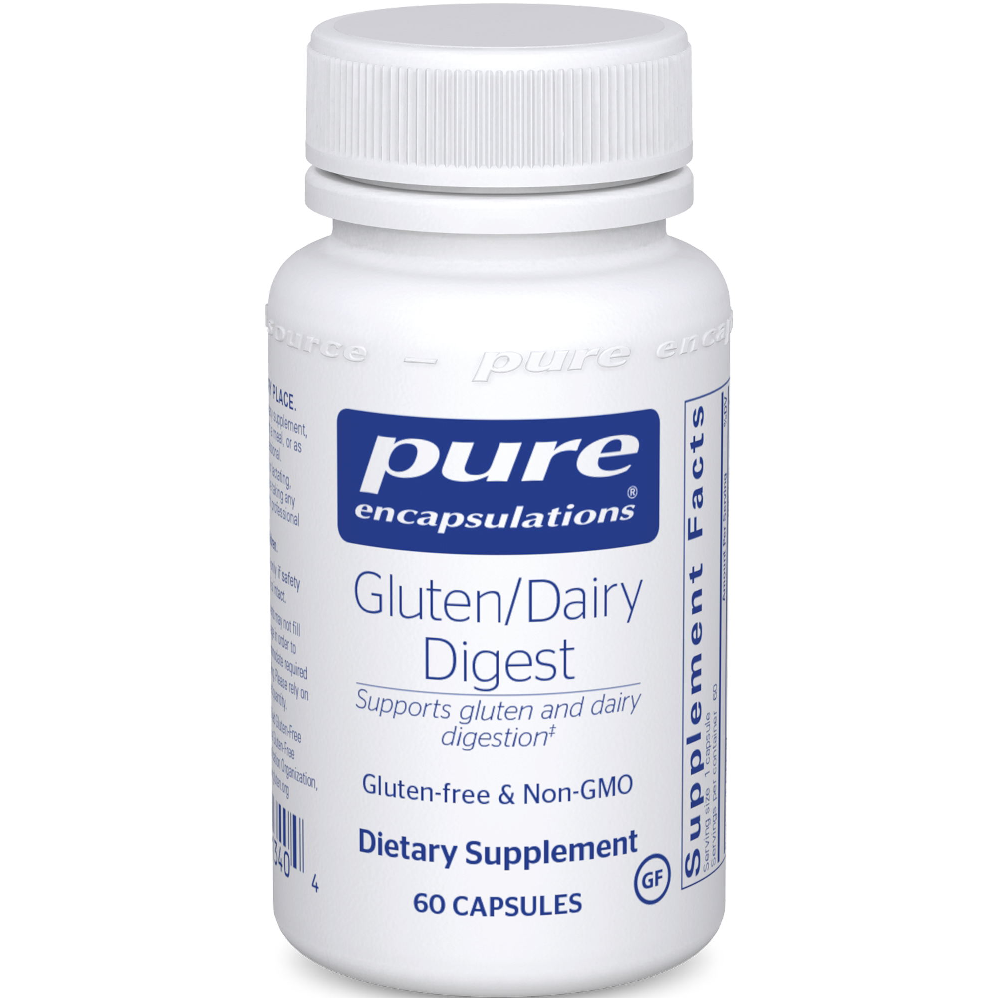 Pure Encapsulations Gluten/Dairy Digest