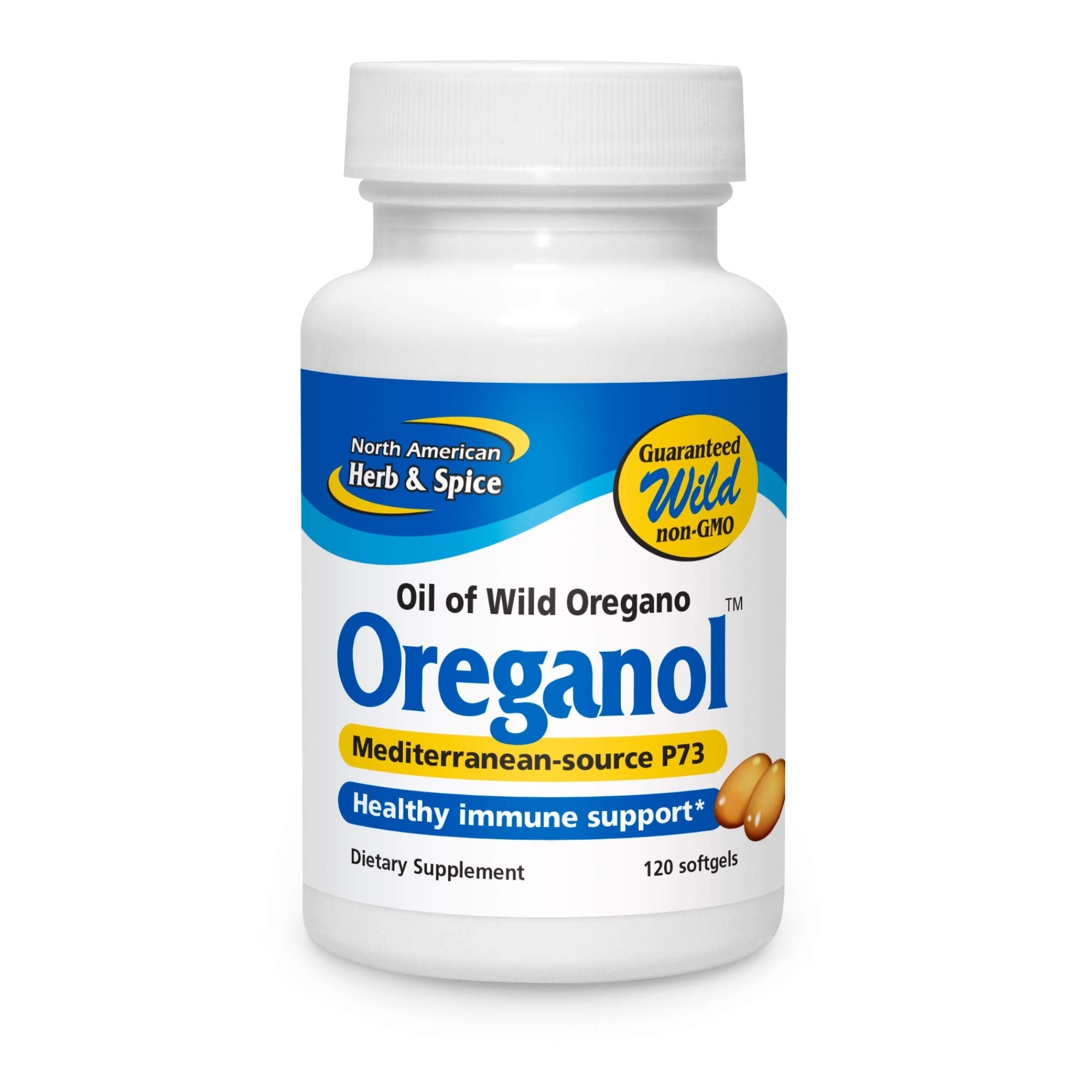 North American Herb & Spice Oreganol P73 - 120 Softgels