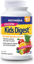 Enzymedica, Kids Digest, Chewable Digestive Enzymes, 90 Count