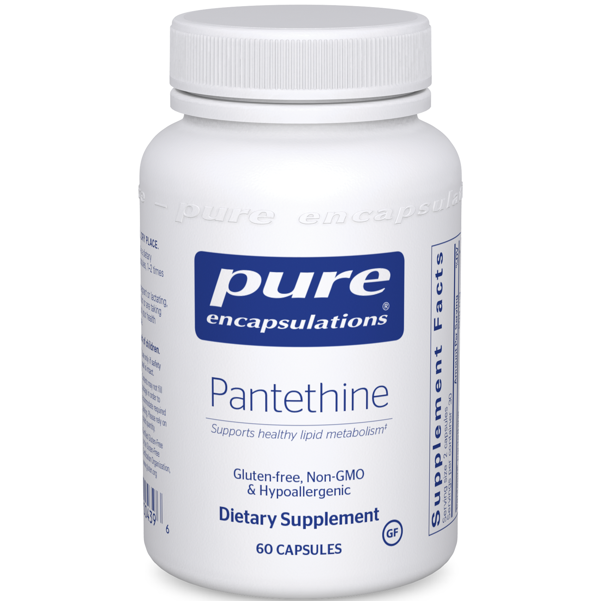 Pure Encapsulations Pantethine 250 mg