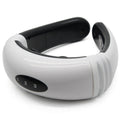 Electric neck massager with far infrared thermal pain relief tool for health care, for health care intelligent neck and back massager