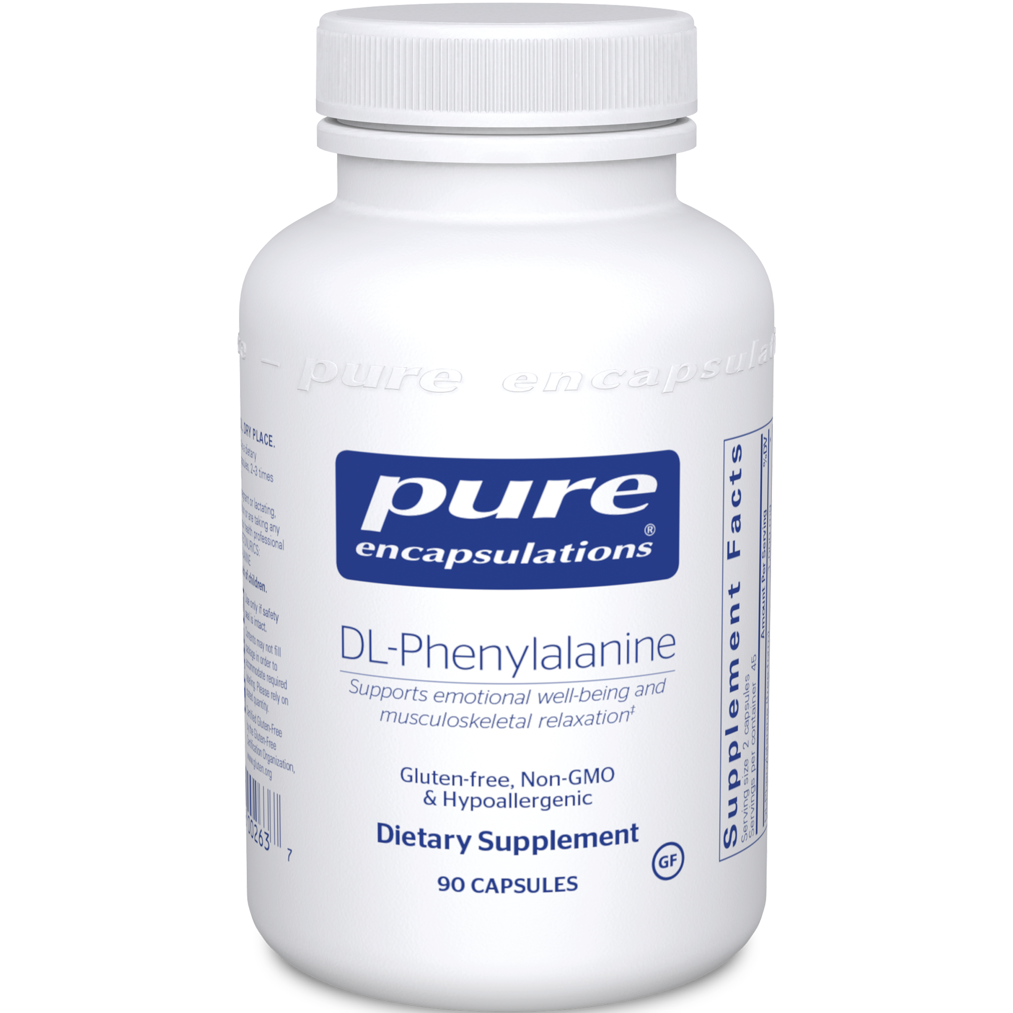 Pure Encapsulations DL-Phenylalanine 500 mg