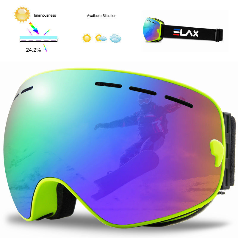 Outdoor Sports Comma Ski Goggles Big Sphere - Blue Force Sports