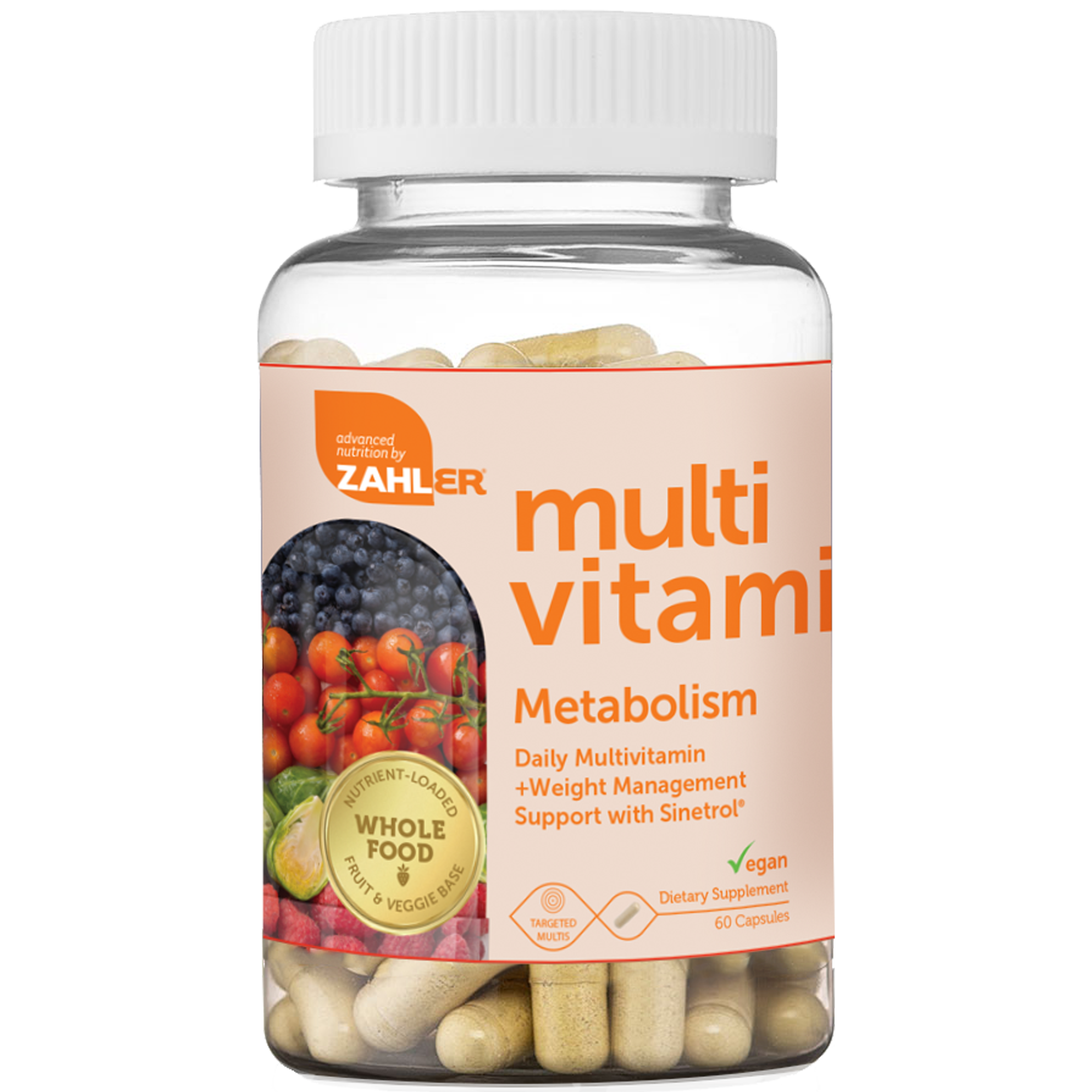Advanced Nutrition by Zahler Multivitamin Metabolism 60 caps