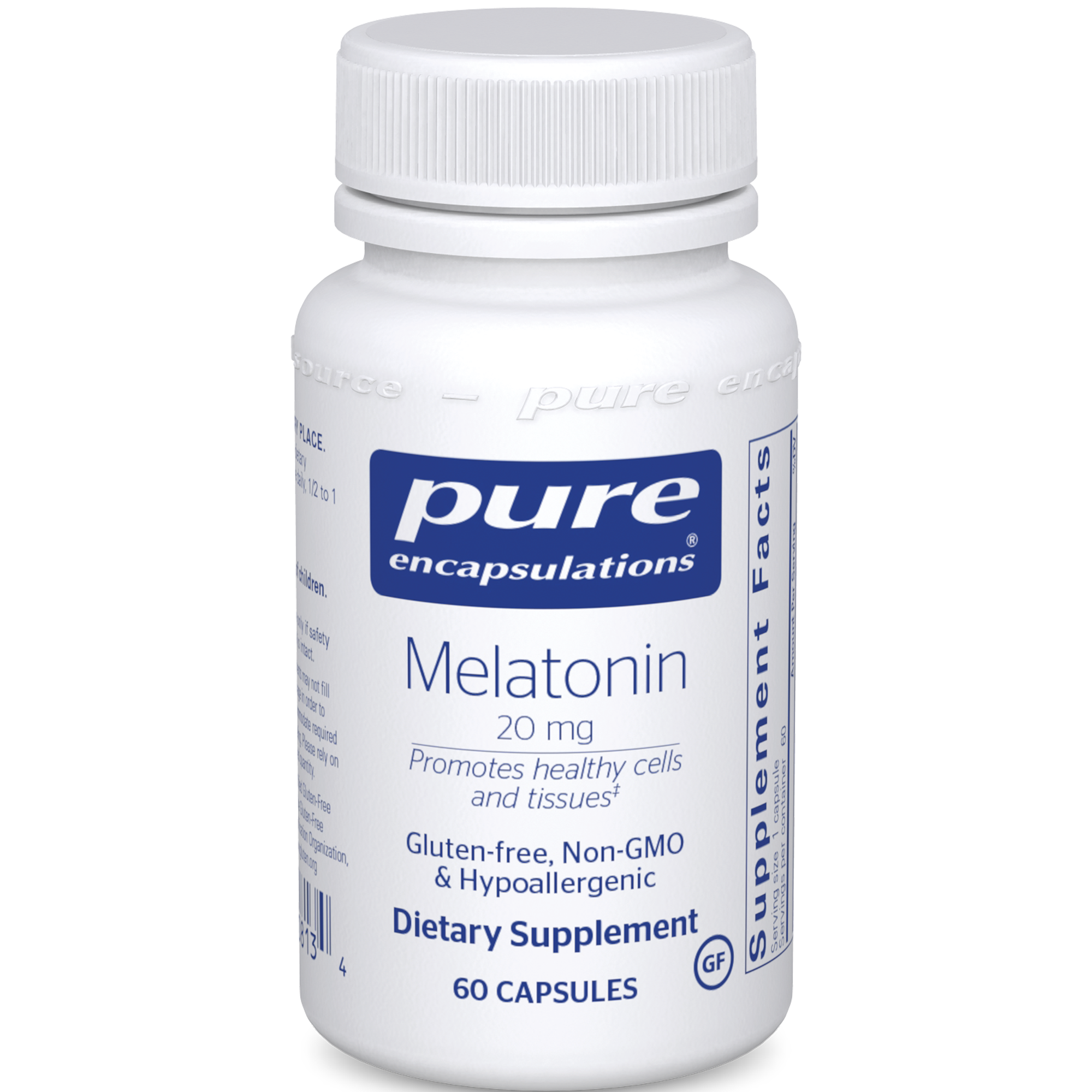 Pure Encapsulations Melatonin 20 mg