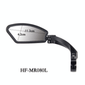 Foldable rearview mirror for bicycle - Blue Force Sports